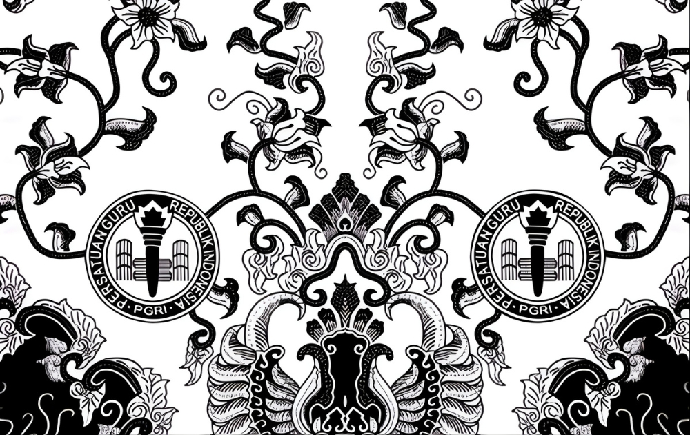 motif batik pgri